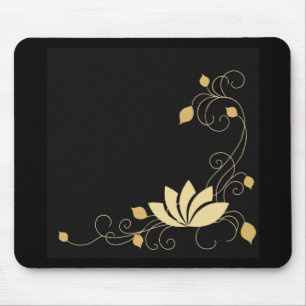 Mitternacht-Blume Mousepad