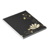 Mitternacht-Blume Notizblock (angewinkelt)