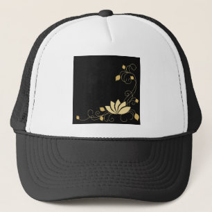 Mitternacht-Blume Truckerkappe