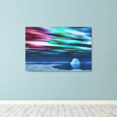 Mitternacht, Canvas Print Leinwanddruck (Insitu (Holzboden))