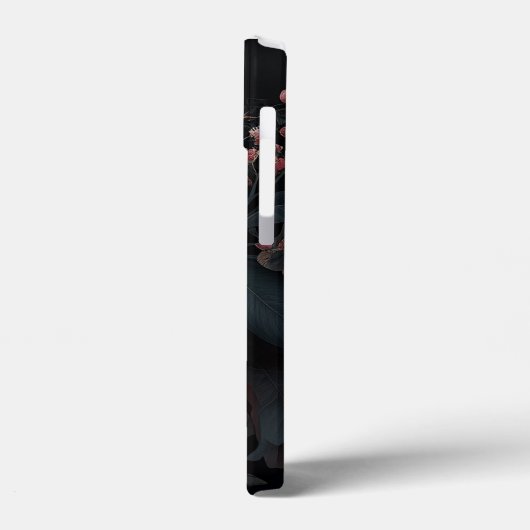 Mitternacht Case-Mate iPhone Hülle (Rückseite / Links)