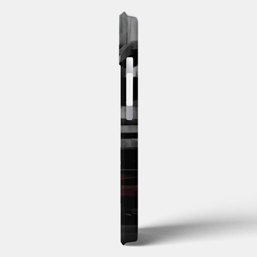 Mitternacht Case-Mate iPhone Hülle (Rückseite / Links)