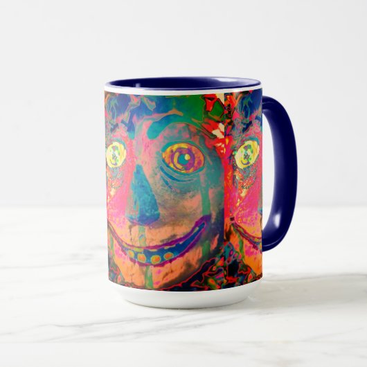 Mitternacht Clown! Tasse (VorderseiteRechts)