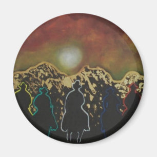 Mitternacht Cowboys Magnet