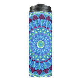 Mitternacht Dreams Mandala Thermosbecher