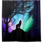 Mitternacht Duschvorhang (Vorderseite)