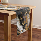 Mitternacht Elegance Table Runner Mittelgroßer Tischläufer (Beispiel)