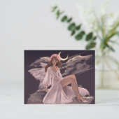 Mitternacht Fairy Postcard Postkarte (Stehend Vorderseite)