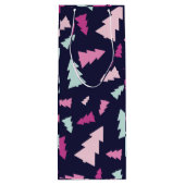 Mitternacht Festwald Wein Geschenktasche Geschenktüte Für Weinflaschen (Rückseite)