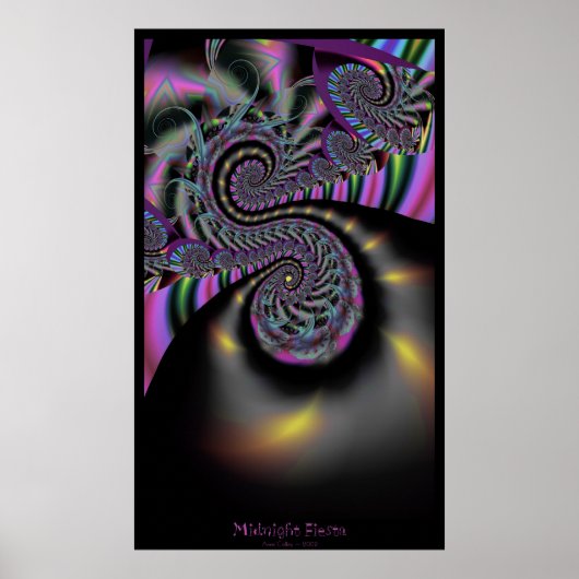 Mitternacht Fiesta Poster (Vorne)