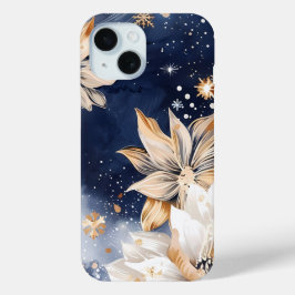 Mitternacht Floral Elegance Phone Case