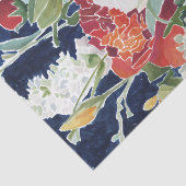 Mitternacht Florals I Seidenpapier (Ausschnitt)