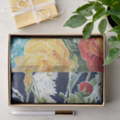 Mitternacht Florals I Seidenpapier (Geschenk)