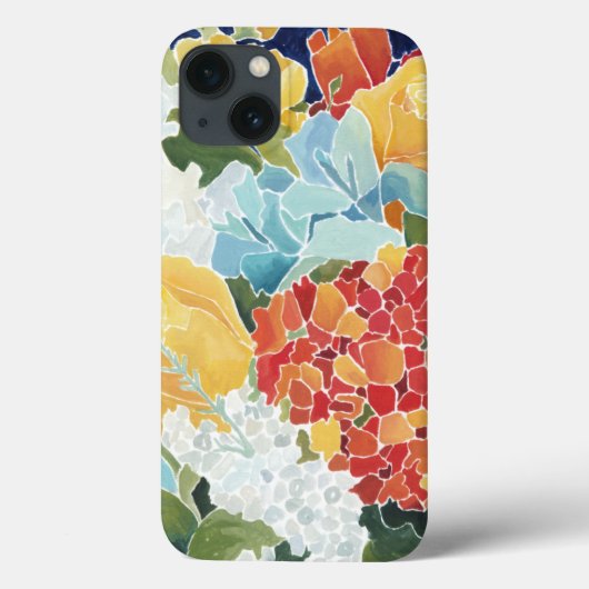 Mitternacht Florals II Case-Mate iPhone Hülle (Rückseite)