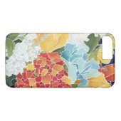 Mitternacht Florals II Case-Mate iPhone Hülle (Rückseite (Horizontal))