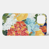 Mitternacht Florals II Case-Mate iPhone Hülle (Rückseite (Horizontal))