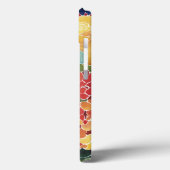 Mitternacht Florals II Case-Mate iPhone Hülle (Rückseite / Links)