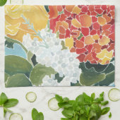 Mitternacht Florals II Handtuch (Gefaltet)