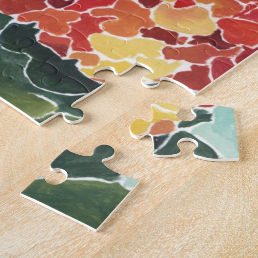 Mitternacht Florals II Puzzle (Seite)