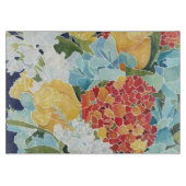 Mitternacht Florals II Schneidebrett (Vorderseite)