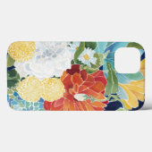 Mitternacht Florals III Case-Mate iPhone Hülle (Rückseite (Horizontal))