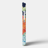 Mitternacht Florals III Case-Mate iPhone Hülle (Rückseite / Links)