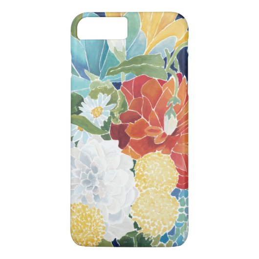 Mitternacht Florals III Case-Mate iPhone Hülle (Rückseite)