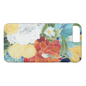 Mitternacht Florals III Case-Mate iPhone Hülle (Rückseite (Horizontal))