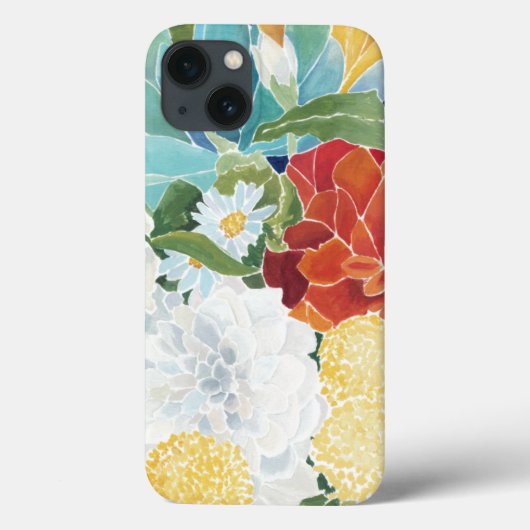 Mitternacht Florals III Case-Mate iPhone Hülle (Rückseite)