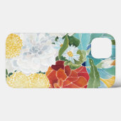 Mitternacht Florals III Case-Mate iPhone Hülle (Rückseite (Horizontal))