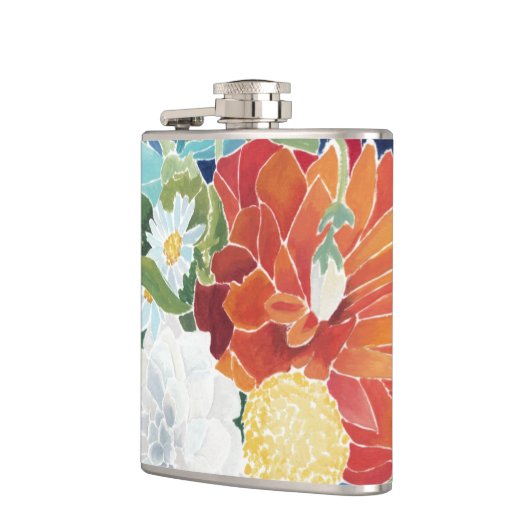 Mitternacht Florals III Flachmann (Links)