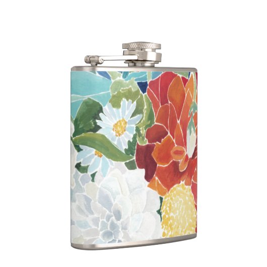 Mitternacht Florals III Flachmann (Rechts)