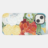 Mitternacht Florals III iPhone Hülle (Rückseite (Horizontal))