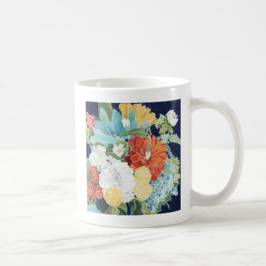 Mitternacht Florals III Kaffeetasse (Rechts)