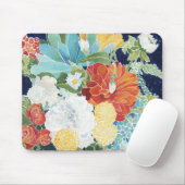 Mitternacht Florals III Mousepad (Mit Mouse)