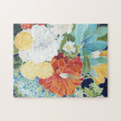 Mitternacht Florals III Puzzle (Horizontal)