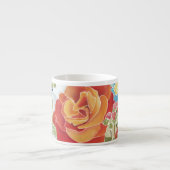 Mitternacht Florals IV Espressotasse (Vorderseite)