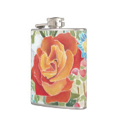 Mitternacht Florals IV Flachmann (Links)