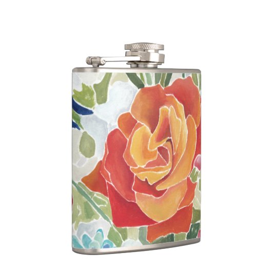 Mitternacht Florals IV Flachmann (Rechts)