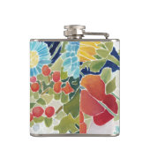 Mitternacht Florals IV Flachmann (Rückseite)