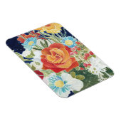 Mitternacht Florals IV Magnet (Rechte Seite)