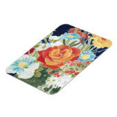 Mitternacht Florals IV Magnet (Linke Seite)