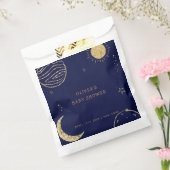 Mitternacht Galaxy Moon Star Babydusche Geschenktütchen (Versiegelt)