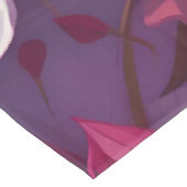 Mitternacht Garten Blumen Serenade Tischdecke (Schrägansicht)