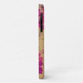 Mitternacht Garten Hawaiian Imitate Wood Pink Case-Mate iPhone Hülle (Hinten/Links)