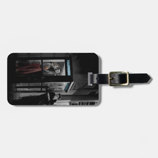 Mitternacht Gepäckanhänger (Vorderseite horizontal)