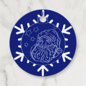 Mitternacht Geschenkanhänger (Vorderseite)