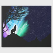 Mitternacht Geschenkpapier (Flach)