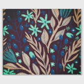 Mitternacht Geschenkpapier (Flach)