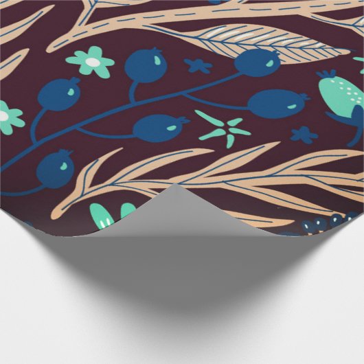 Mitternacht Geschenkpapier (Ecke)